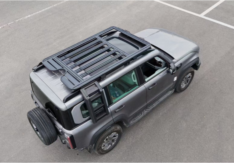 BJ40 platform ladder side window small schoolbag external equipment box side tool box luggage rack storage box off-road vehicle