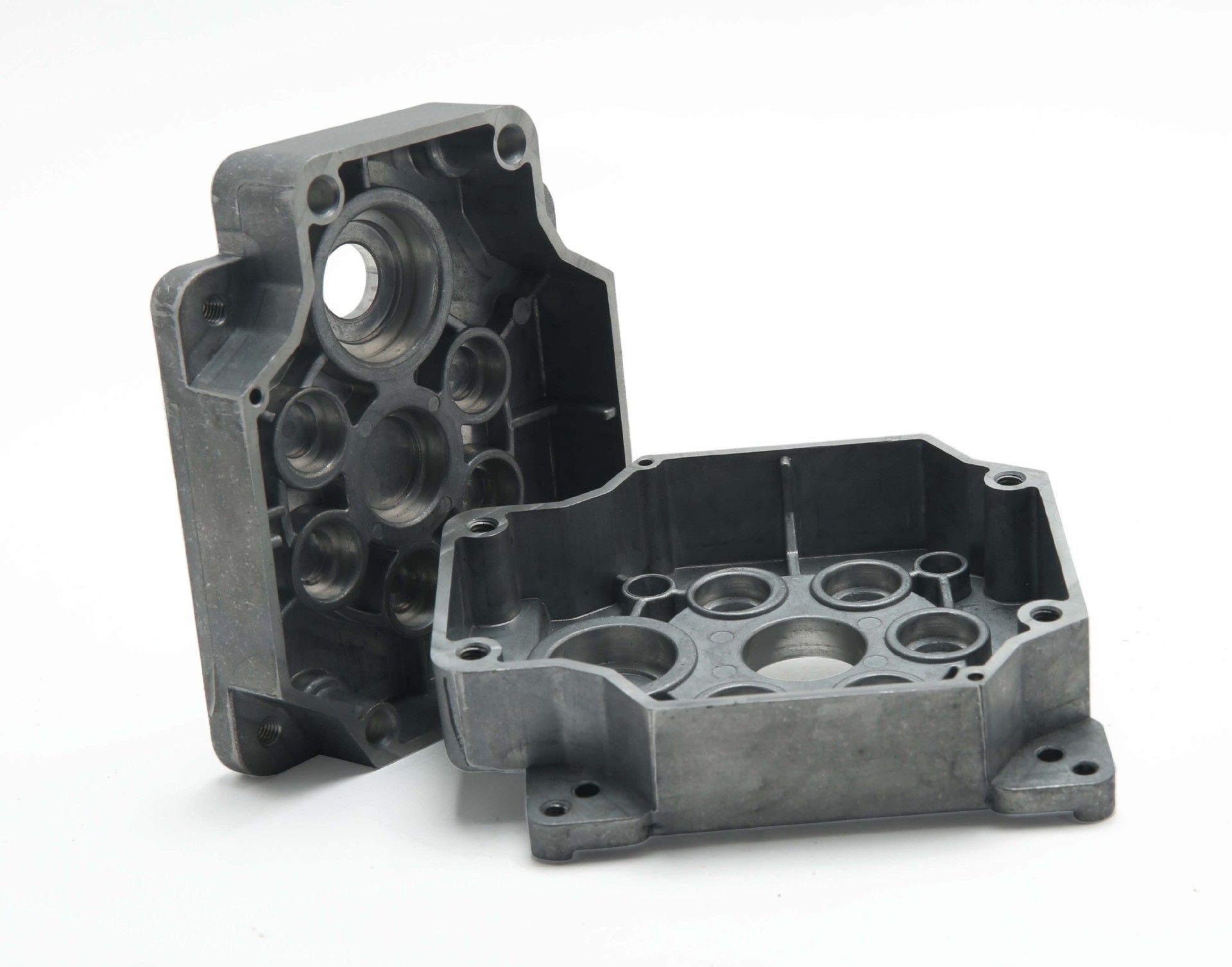 CNC加工多孔散热盖铝合金压铸造零件 HW02-027 来图订购工厂价