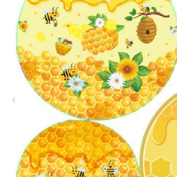 GTZ-segunda bandera de tirón de caramelo 1 Decoración de cumpleaños Bandera de tirón 1 elemento de piruleta 1 Bandera de piruleta 1 huevo grande