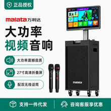 万利达M+9893歌王系列户外视频音响大功率广场K歌折叠家庭KTV