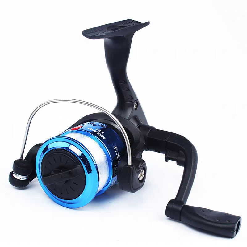Blue fishing reel (with line and no paper box)