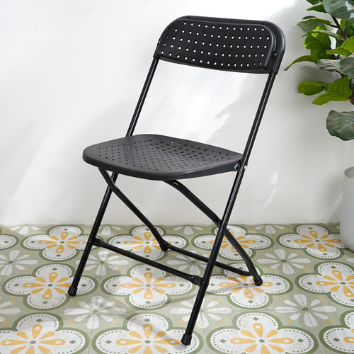 Exhibition folding chair training conference chair news chair simple office chair staff plastic chair outdoor activity chair stool