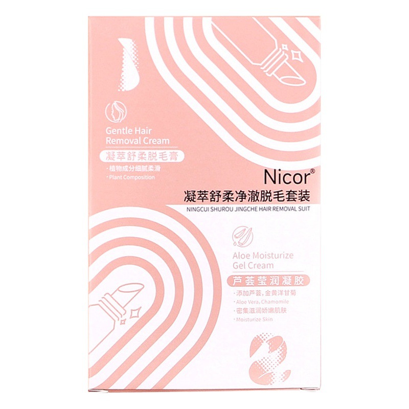Nicor labio crema de depilación para hombres y mujeres especial labio depilación facial Suave barba eliminación facial fabricante en stock