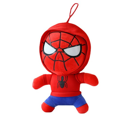 New Spider-Man Sweatshirt Avengers Hero Plush Toy for Boys, Gift Wholesale