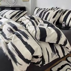 インスタ布団4点セット純水洗いコットンシーツ布団布団カバーシングル学生寮寝具シンプル3点セット