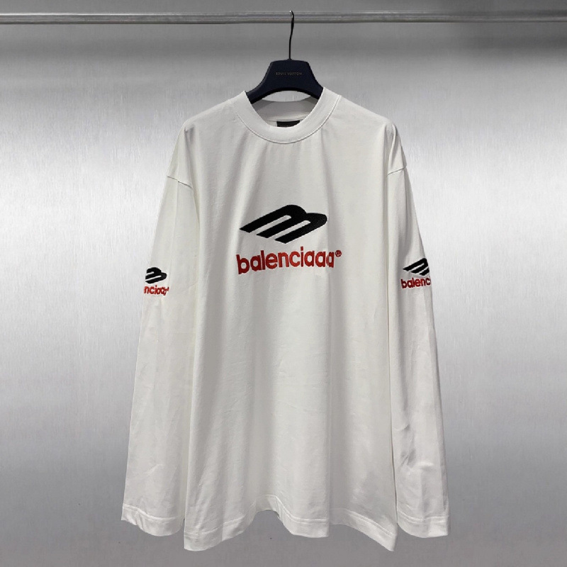 280g Long-Sleeved Men's T-Shirt Coke Embroidered Pure Cotton Men's T-Shirt Casual Bottoming Shirt Loose Family T-Shirt Same Style for Men and Women 280g Long-Sleeved Men's T-Shirt Coke Embroidered Pure Cotton Men's T-Shirt Casual Bottoming Shirt Loose Family T-Shirt Same Style for Men and Women