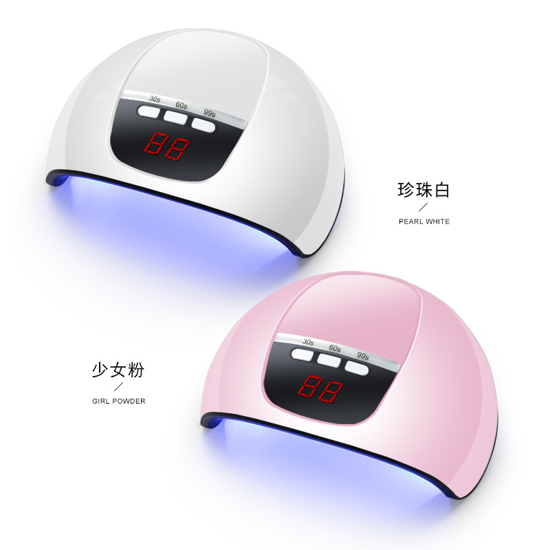 Luz de manicura USB máquina de manicura 54W máquina de fototerapia de manicura no negra lámpara de manicura pequeña lámpara de manicura de secado rápido