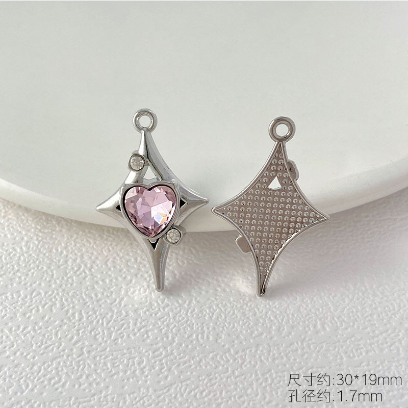 ダークスイートクールスタイルペンダントコレクション愛の十字架の羽 DIY ネックレスイヤリングブレスレットジュエリーアクセサリー|undefined