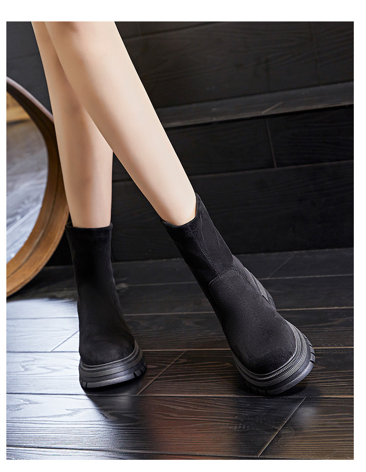 D6013 1220K BOOT CỔ THẤP NỮ WENTDHO MÙA XUÂN THU ĐÔNG PHỤC CỔ CỔ ĐIỂN GIÀY DÉP NỮ G04 SẢN PHẨM MỚI