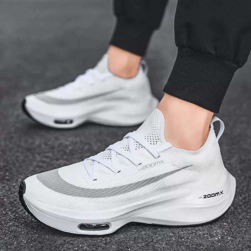 2025 весенне-летние новые дышащие спортивные кроссовки для женщин, модные туфли Jinjiang, кроссовки для бега с воздушной подушкой в ​​передней части стопы для мужчин