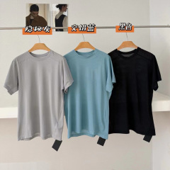 25春夏新作アウトドア薄手メンズ吸湿排汗速乾スポーツカジュアル丸首半袖tシャツss04081
