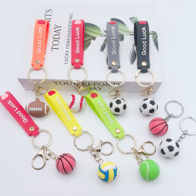 ミニサッカーのキーホルダーのペンダントをシミュレーションします。|undefined