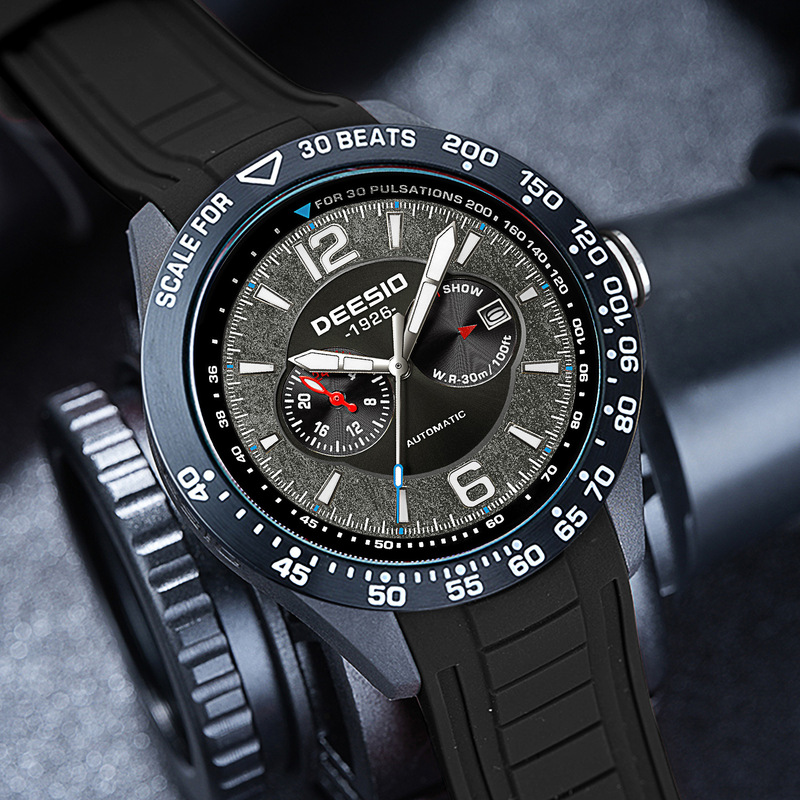 Deesio Brand Sports Mechanical Watch Men's Fully Automatic Luminous Waterproof Watch