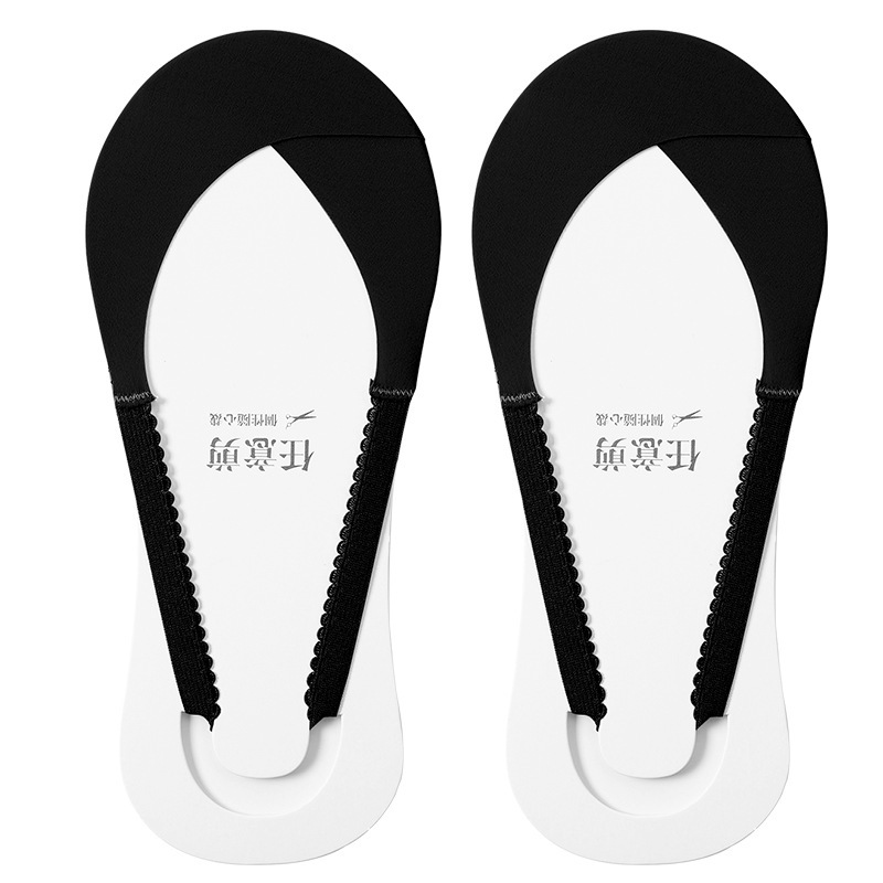 Calcetines invisibles para damas antideslizantes, calcetines de barco de media palma, calcetines de hielo de verano, calcetines superficiales, calcetines al por mayor.