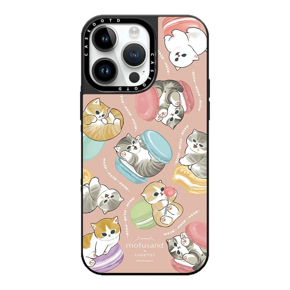Коробка бантик котёнок Zhao Lusi в том же стиле, что 15Pro для Phone16ProMax Apple 14Pro Инфлюенсер