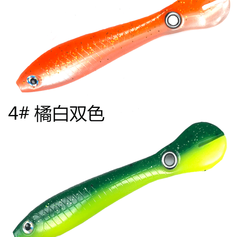 soft minnow fishing lures shads bait soft baits Fresh Water Bass Swimbait Tackle Gear