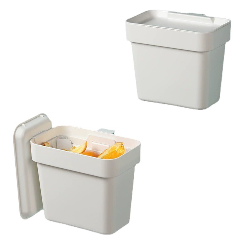 Кухонный мусорный бак в японском стиле, подвесная дверь шкафа, настенный туалет, кухонный мусорный бак, подвесная бумага с крышкой