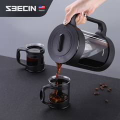 Seecin cold brew pot, Xinxin coffee pot, sharing pot, tea pot, high borosilicate glass cold water pot, factory wholesale