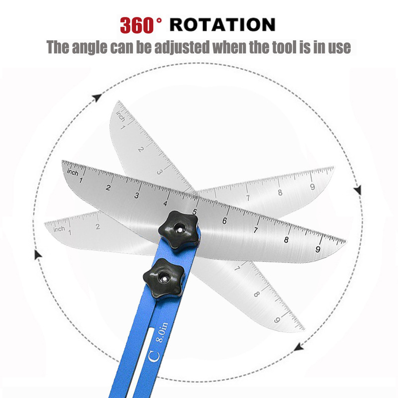 新款楼梯尺 多功能折叠尺 家居工具 Stair Tread Gauge|undefined