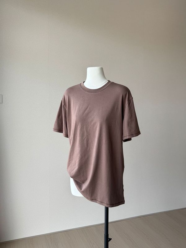 カーダシアンボーイフレンド半袖軽量通気性柔らか快適なモコモコ感のコットンTシャツトップス|undefined
