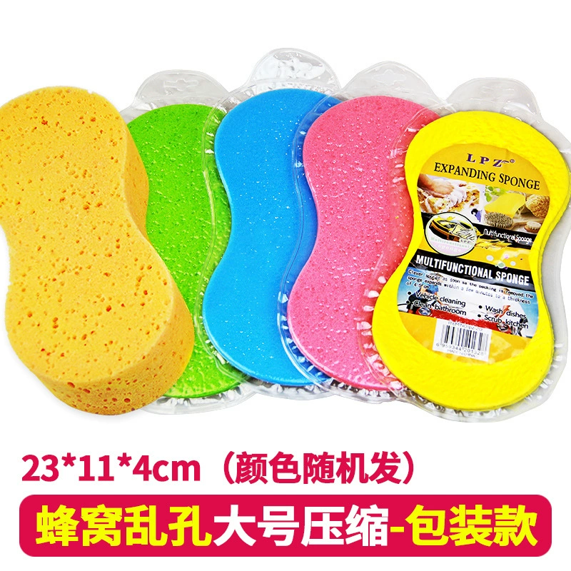 Большой губчатый гигиеничный восковый Bath Sponge для автомобиля