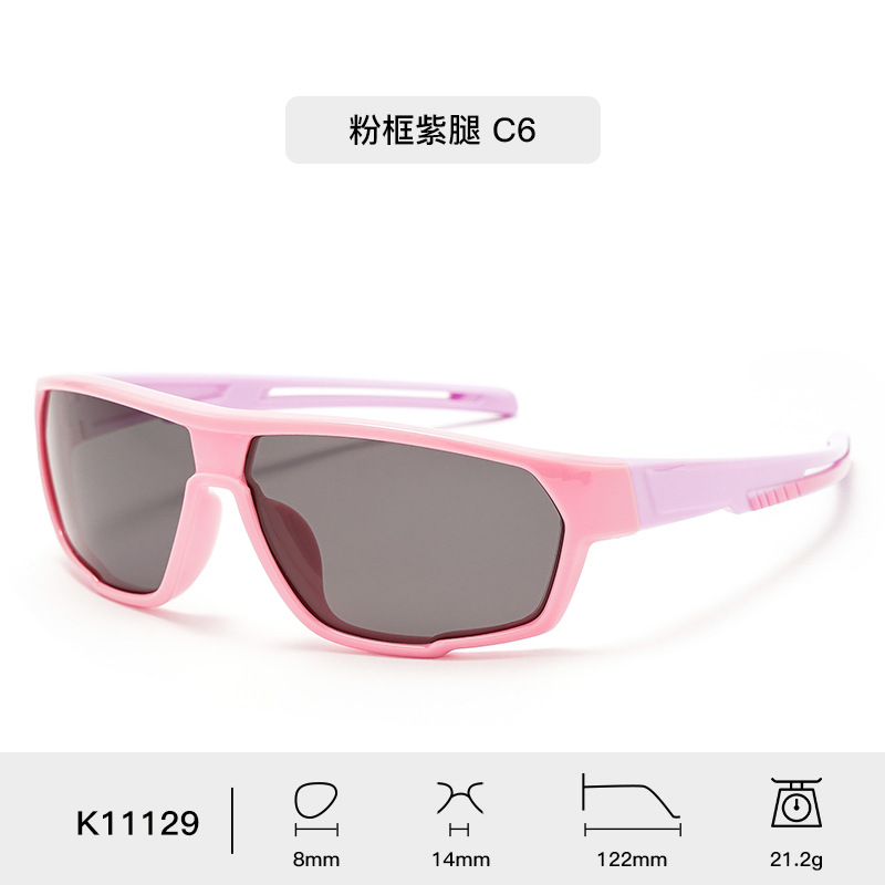 Nuevas gafas de sol polarizadas transfronterizas, gafas de sol de alto nivel, gafas de sol para mujeres, gafas de protección contra el viento, gafas de sol para niños