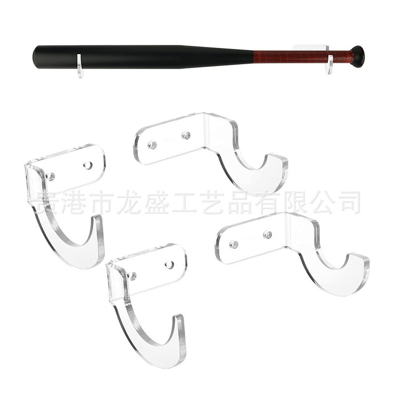 2 pairs of wall-mounted baseball bat stand softball bat stand tennis bat stand for sports enthusiasts 2 pairs of wall-mounted baseball bat stand softball bat stand tennis bat stand for sports enthusiasts