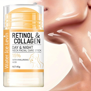 Water Ice Levin Hydrating Neck and Face Cream Contains 5% Hyaluronic Acid Moisturizing and Firming Suitable
