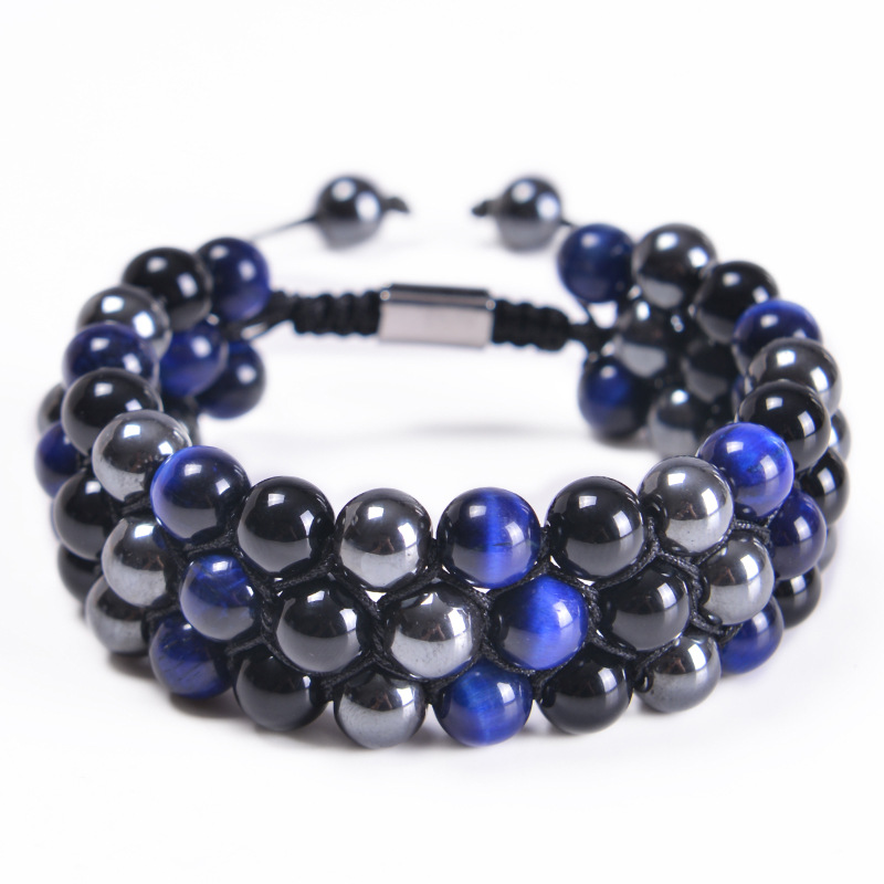 Fashion Colorful Agate Beaded Unisex Bracelets 1 Piece display picture 5