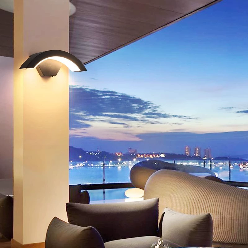 LED travel creative induction wall sconce for gazebo for corridor