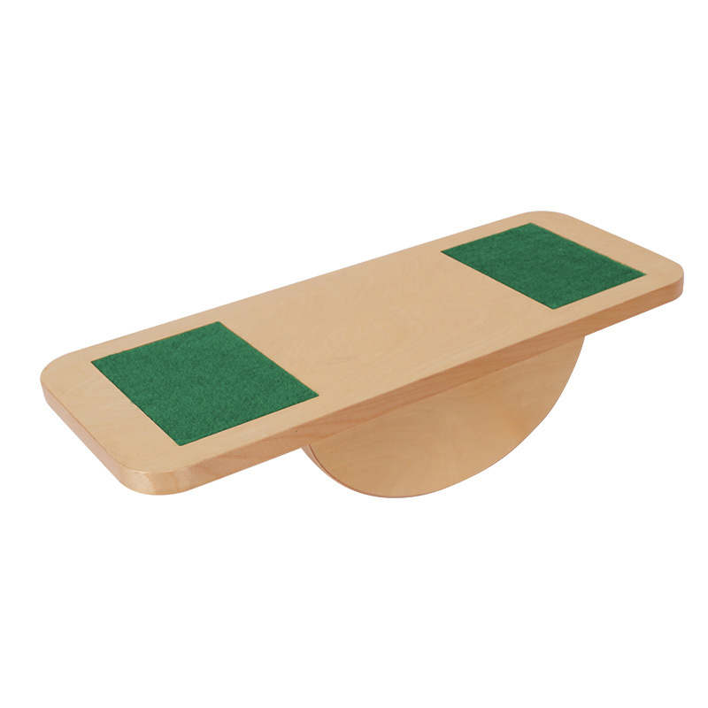 Mesa de equilibrio de madera para equipos de entrenamiento sensorial para niños equipos de tablero izquierdo y derecho equipos de ejercicio físico para niños pequeños