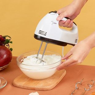 Egg White Electric Egg Beater Household Batter Machine Automatic Whipping and Stirring Baking Cream Cake Small Multi-Function