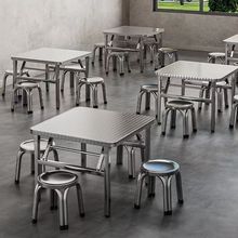 特厚不锈钢折叠桌餐桌便携式烧烤桌子户外摆摊夜市简易长方桌