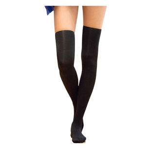 Flesh-colored mid-length socks with velvet women's knee-length skin color autumn and winter knee-length wide-leg socks thickened high-rise socks knee-length warm