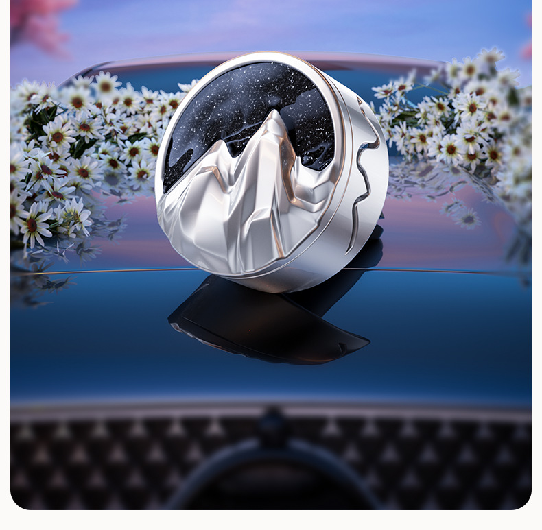 Wholesale 2025 car aromatherapy car pendant high-end car air outlet fragrance decorations lasting light fragrance ornaments