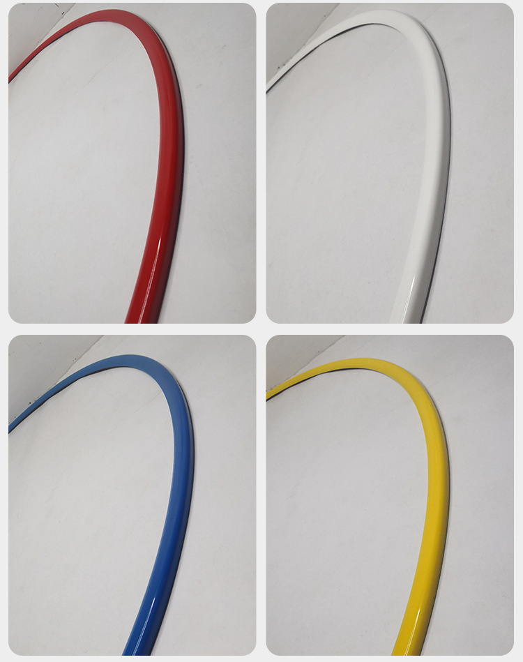 【Abs Plastic Material】New Style Adhesive One-Piece Car Wheel Hub Anti-Scratch Decorative Protective Ring