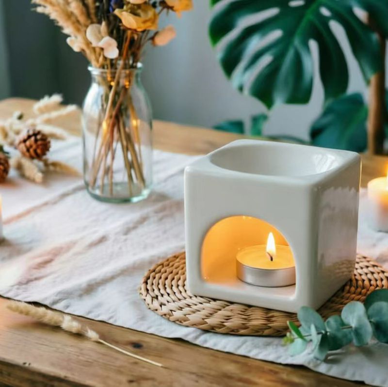 Estufa de incienso de cerámica simple sin incienso de fuego, decoración del hogar, Copa de velas, artesanía transfronteriza, ceremonia de inauguración
