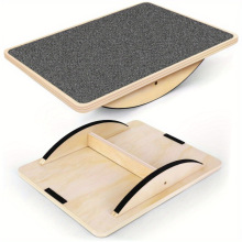 E 13022 Solid Wood Yoga Balance Board ��ľ�٤ƽ���羳