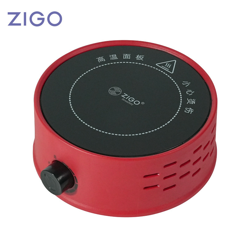 ZIGO新款电陶炉电热炉500Ｗ加热摩卡壶专用炉咖啡壶家用热源|undefined