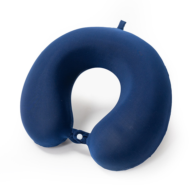 Almohada en forma de U protección para el cuello siesta almohada de espuma de memoria cervical almohada para el cuello almohada en forma de U cabeza para dormir reposacabezas almohada de avión