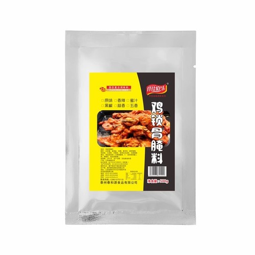 Chicken collar bone marinade 500g deep-fried chicken wings chicken cutlets chicken thighs Sichuan-style boneless chicken strips New Orleans-style baked chicken marinade