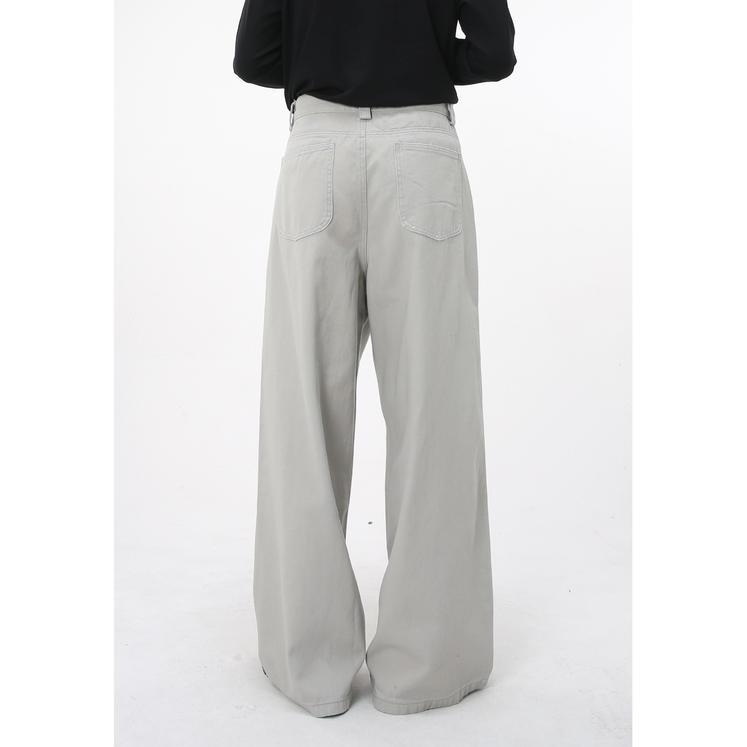 Mtlclothes ropa de Hombre | 2022 Otoño e Invierno nuevos hombres casual jeans straight Loose retro moda