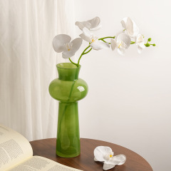 Behanmei 中世の高級花瓶ガラス製品家庭用家具ライト高級ニッチ花器新築祝いギフト