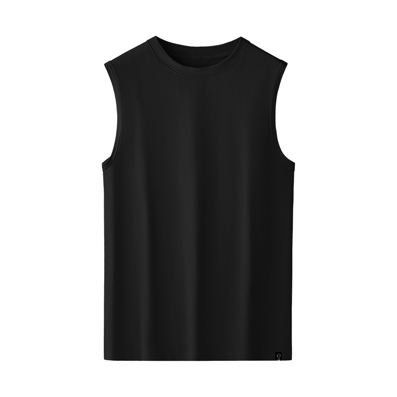 [Algodón suave de agua] Nuevo chaleco con fondo de algodón para hombre de primavera y verano, chaleco con vallas, puede salir a hacer ejercicio, camiseta sin mangas