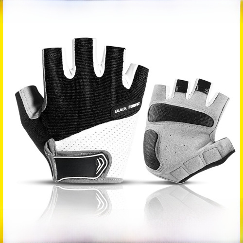 Summer Outdoor Mountain Bike Cycling Exercise Hiking Travel Fitness Half Finger Non-Slip Durable Gloves Wholesale