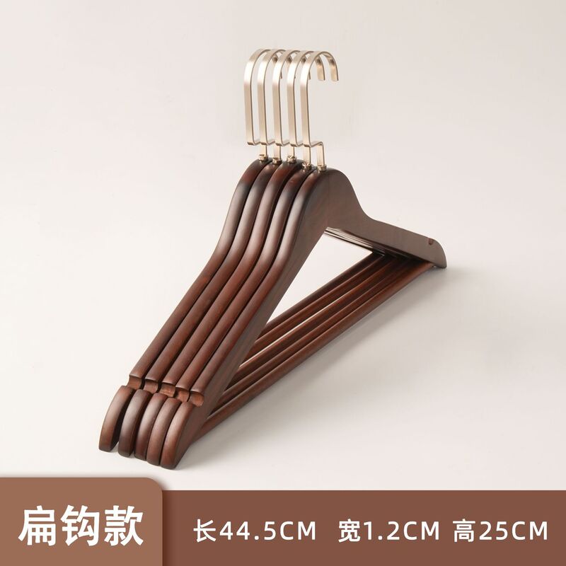 ハンガーホテル専用木製ハンガー滑り止め無痕ホテル客室スーツ木製民宿家庭用木製ハンガー|undefined
