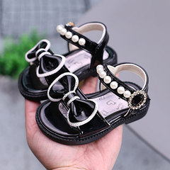 寶寶涼鞋軟底嬰兒學步鞋女寶寶鞋子女小童防滑公主皮鞋0-1歲2夏季