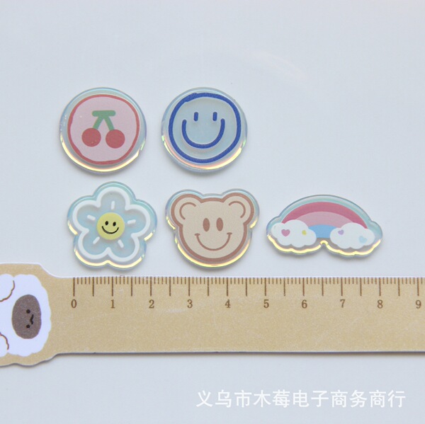 Cartoon acrylic children's accessories