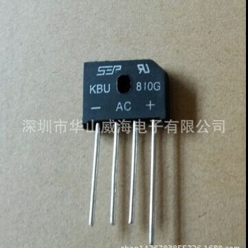KBU1001 10A 100V ZIP4整流桥堆/排桥/扁桥 全新原装