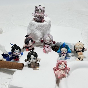 Sp Pop Mart Custom Doll Cute Trendy Toy Figurine DIY Blind Box Phone Chain Ornament Gift Wholesale